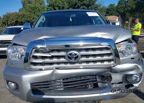 2012 Toyota Sequoia Platinum 5.7L V8 из США, поврежденный, VIN 5TDDW5G15CS064919